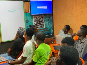 Attendees actively following the hands-on session
