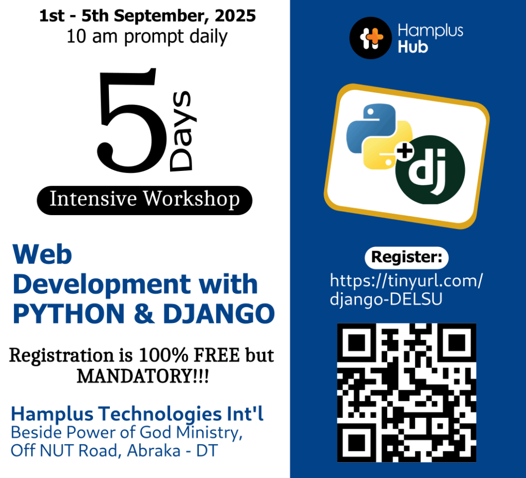 Django Summit DELSU - Digital Design